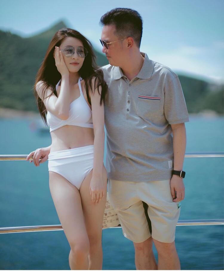 林夏薇和丈夫莫赞生。